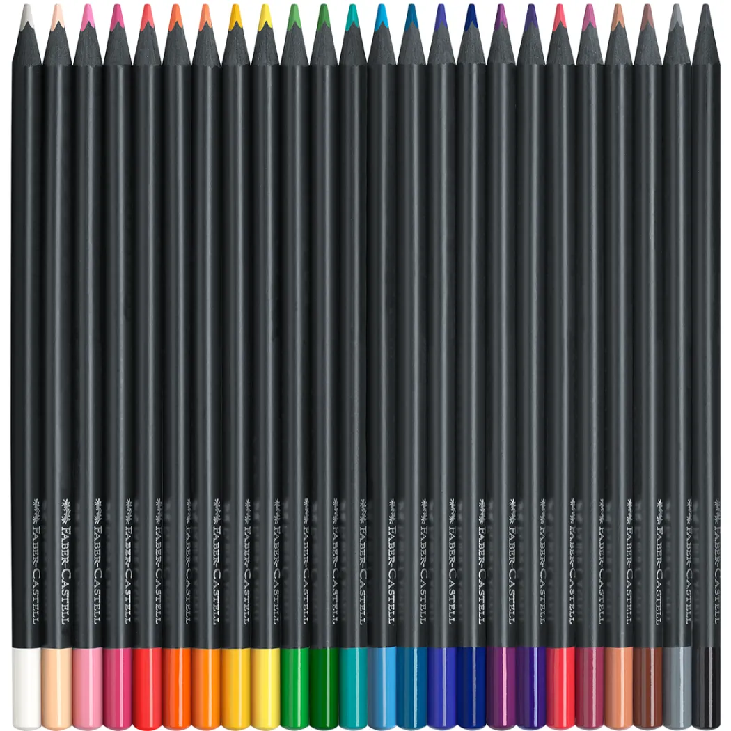 Färgpennor Black Edition 24-set
