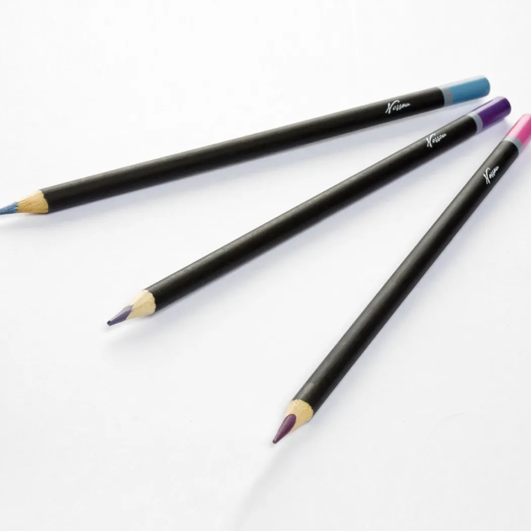Färgpennor Metallic 12-set plåtask