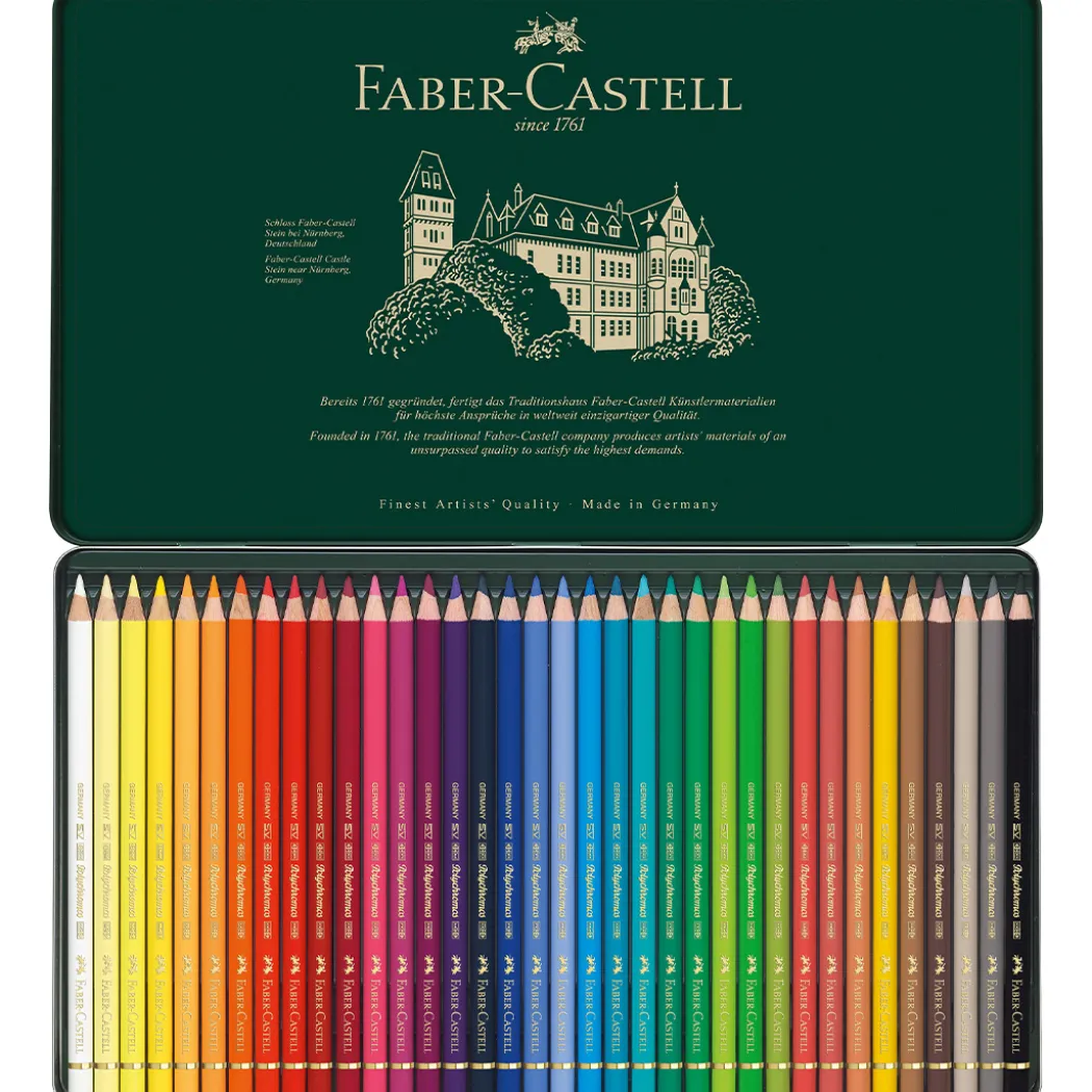 Färgpennor Polychromos 36-set