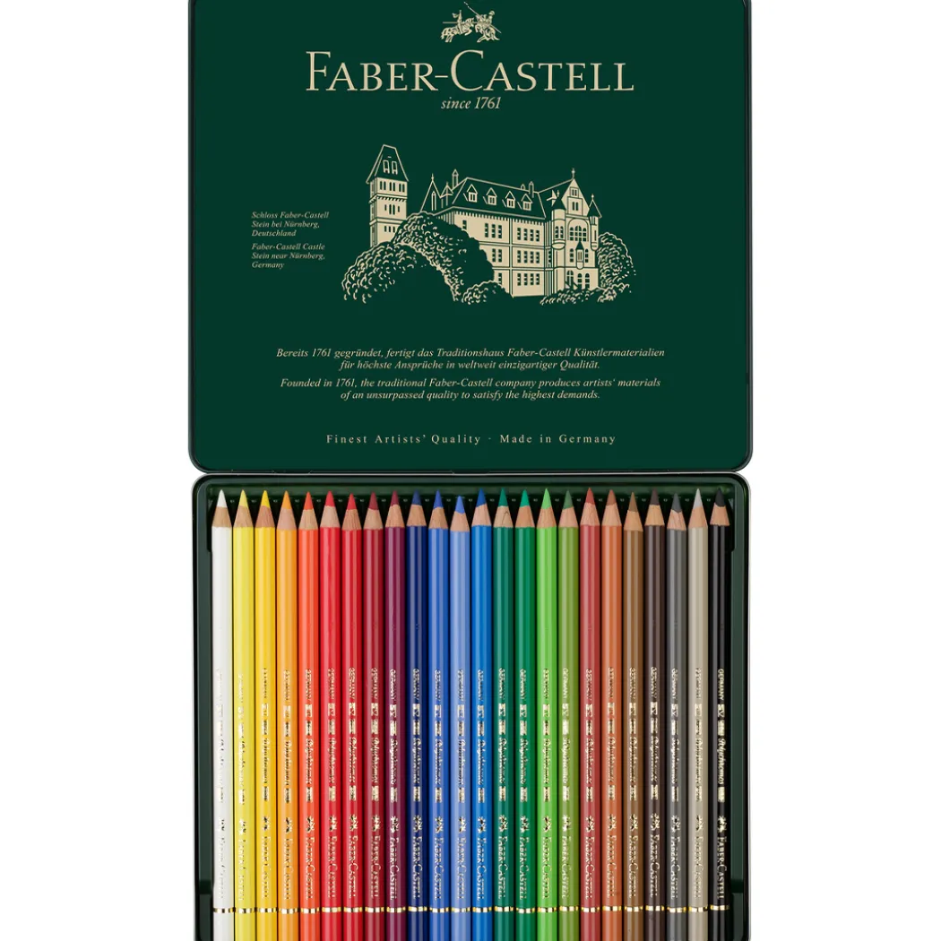 Färgpennor Polychromos 24-set