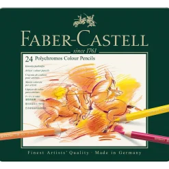 Färgpennor Polychromos 24-set