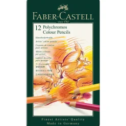 Färgpennor Polychromos 12-set
