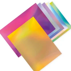 Färgskiftande papper/kartong Magic Rainbow 12 Ark