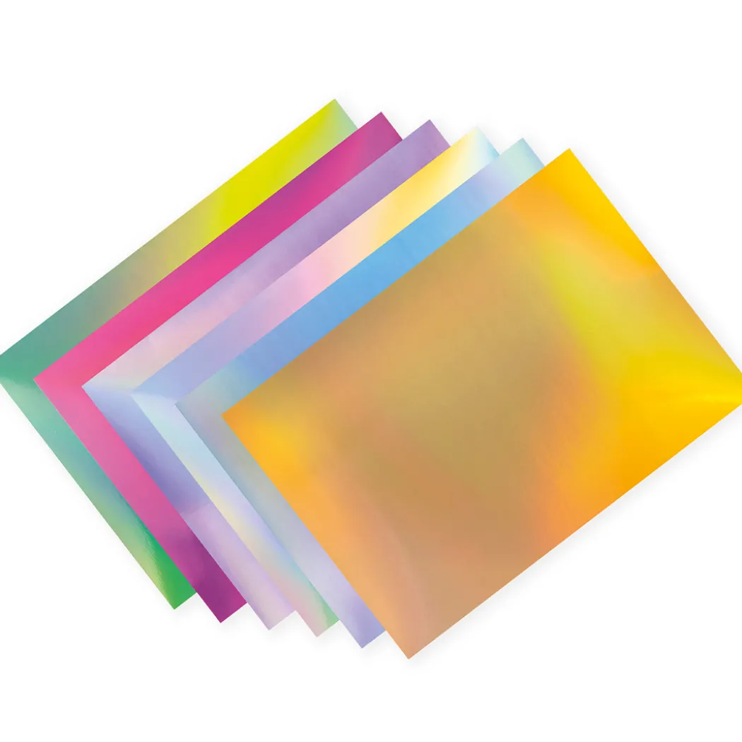 Färgskiftande papper/kartong Magic Rainbow 12 Ark