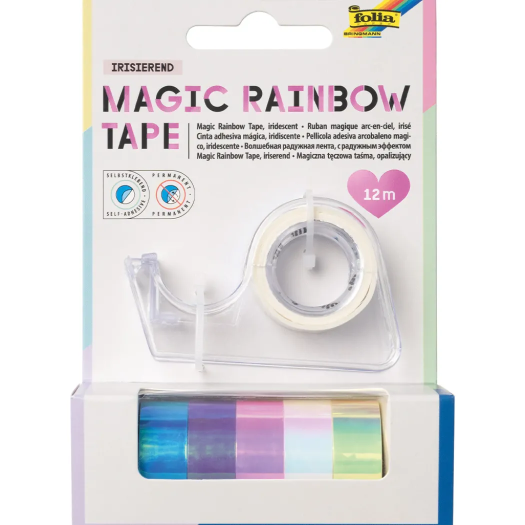 Färgskiftande tejp Magic Rainbow 6-pack