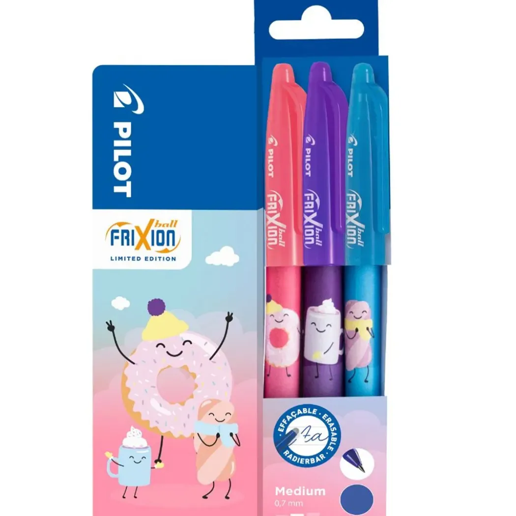 FriXion Ball Fancy 0.7 3-pack