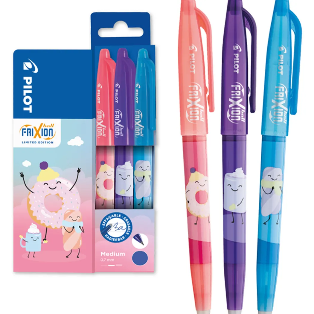 FriXion Ball Fancy 0.7 3-pack