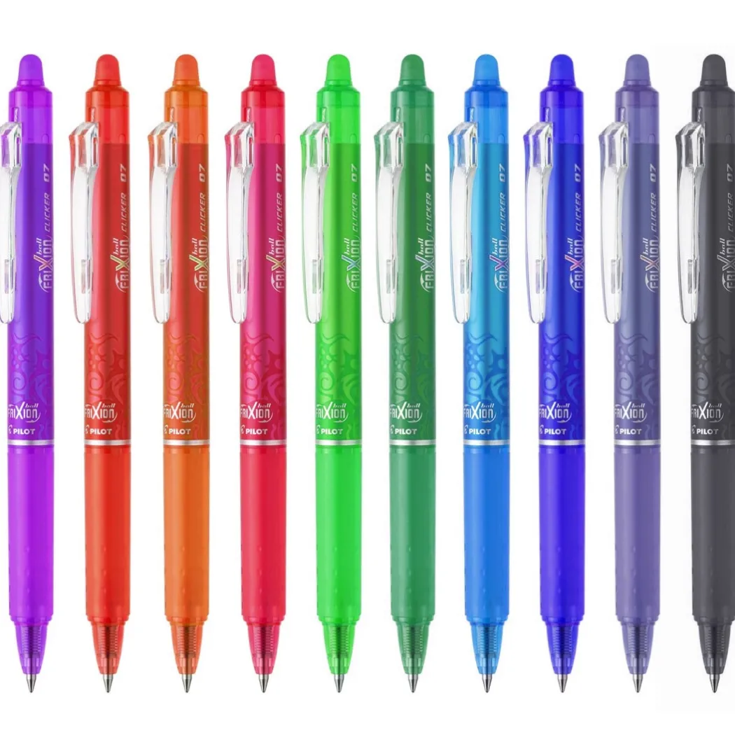 FriXion Clicker 0.7 10-pack i fodral