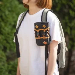 Förvaringsväska Mini Backpack Pouch Black