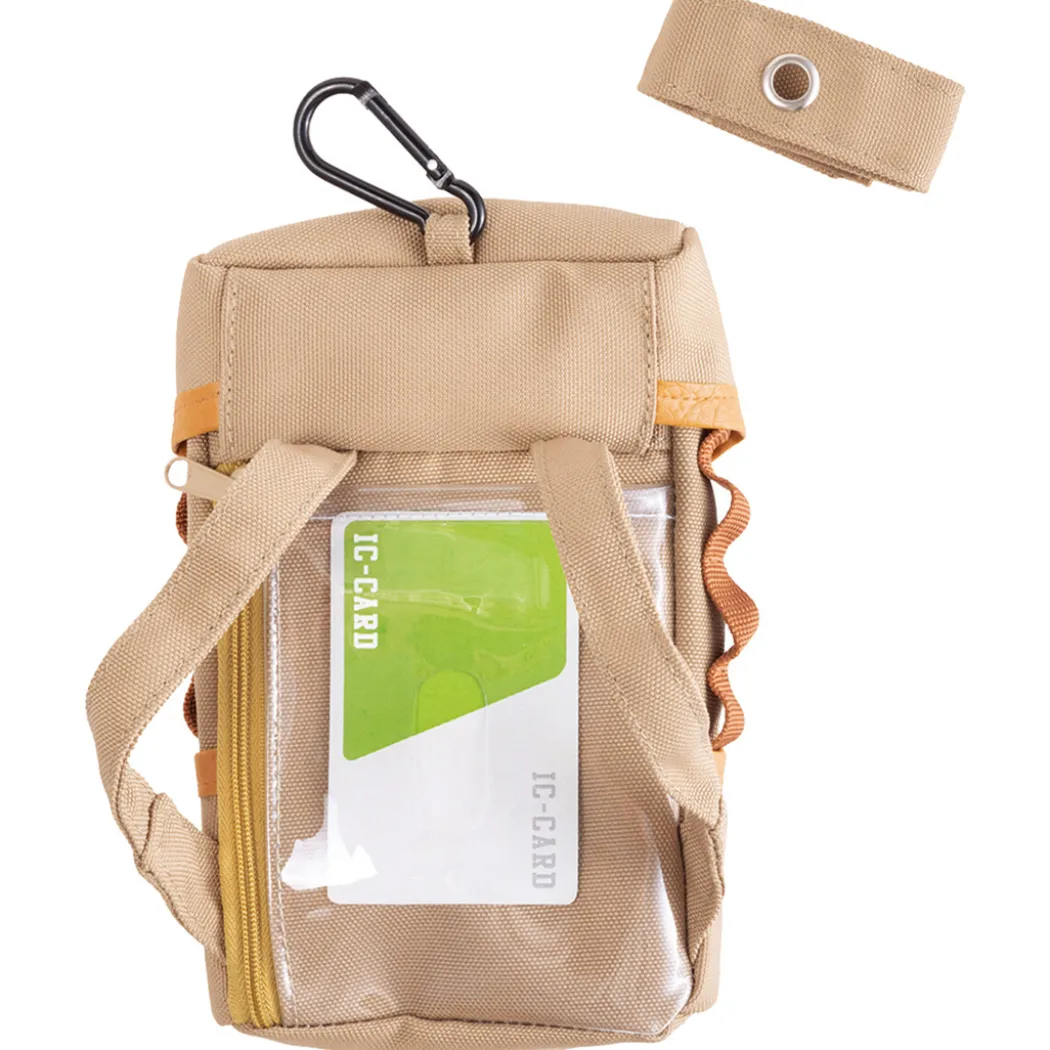 Förvaringsväska Mini Backpack Pouch Beige