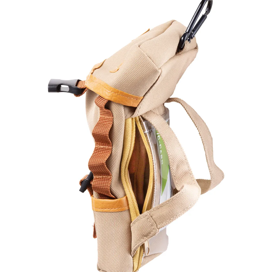 Förvaringsväska Mini Backpack Pouch Beige