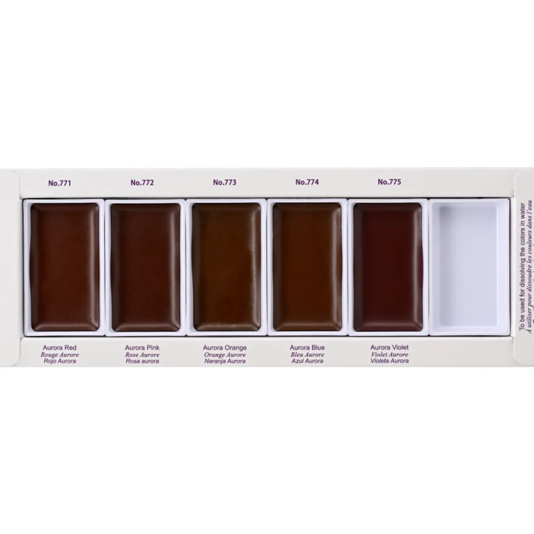 Gansai Tambi Akvarell 5-set Granulating Colors