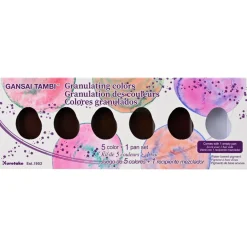 Gansai Tambi Akvarell 5-set Granulating Colors