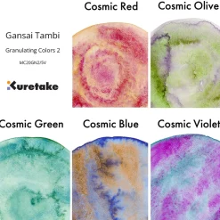 Gansai Tambi Akvarell 5-set Granulating Colors 2
