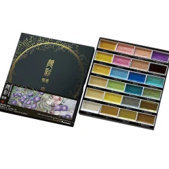 Gansai Tambi Akvarell 24-set Metallic 2