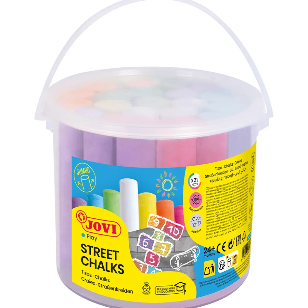 Gatukritor Jumbo i hink 21-pack
