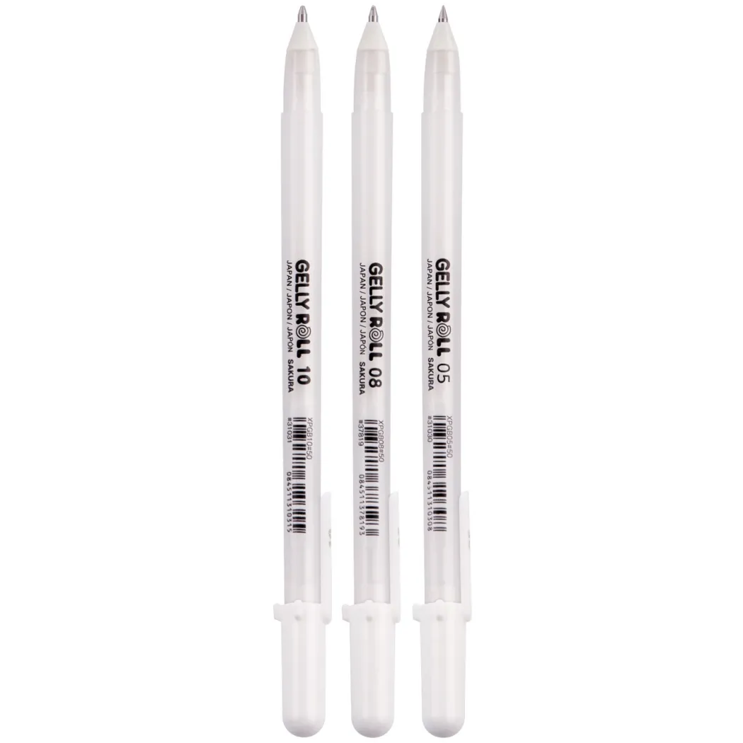 Gelly Roll Basic White 3-pack
