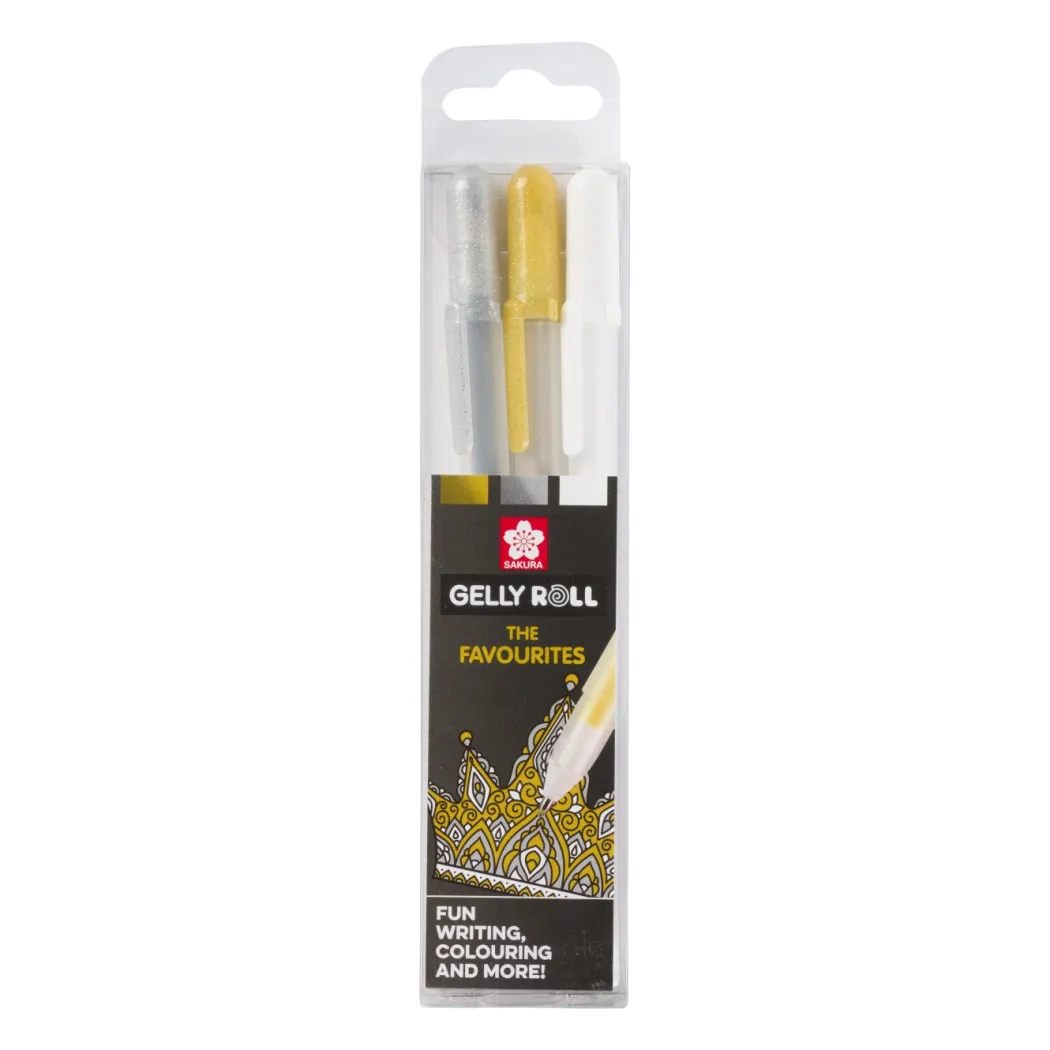 Gelly Roll Metallic Mixed 3-pack