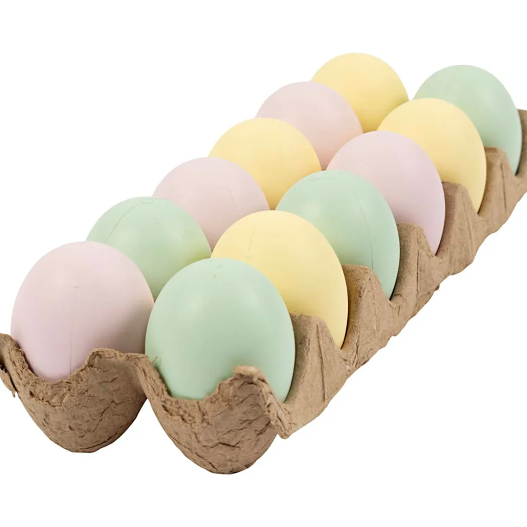 Ägg Pastellfärger 12-pack