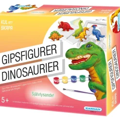 Gipsfigurer Dinosaurier (5 år+)