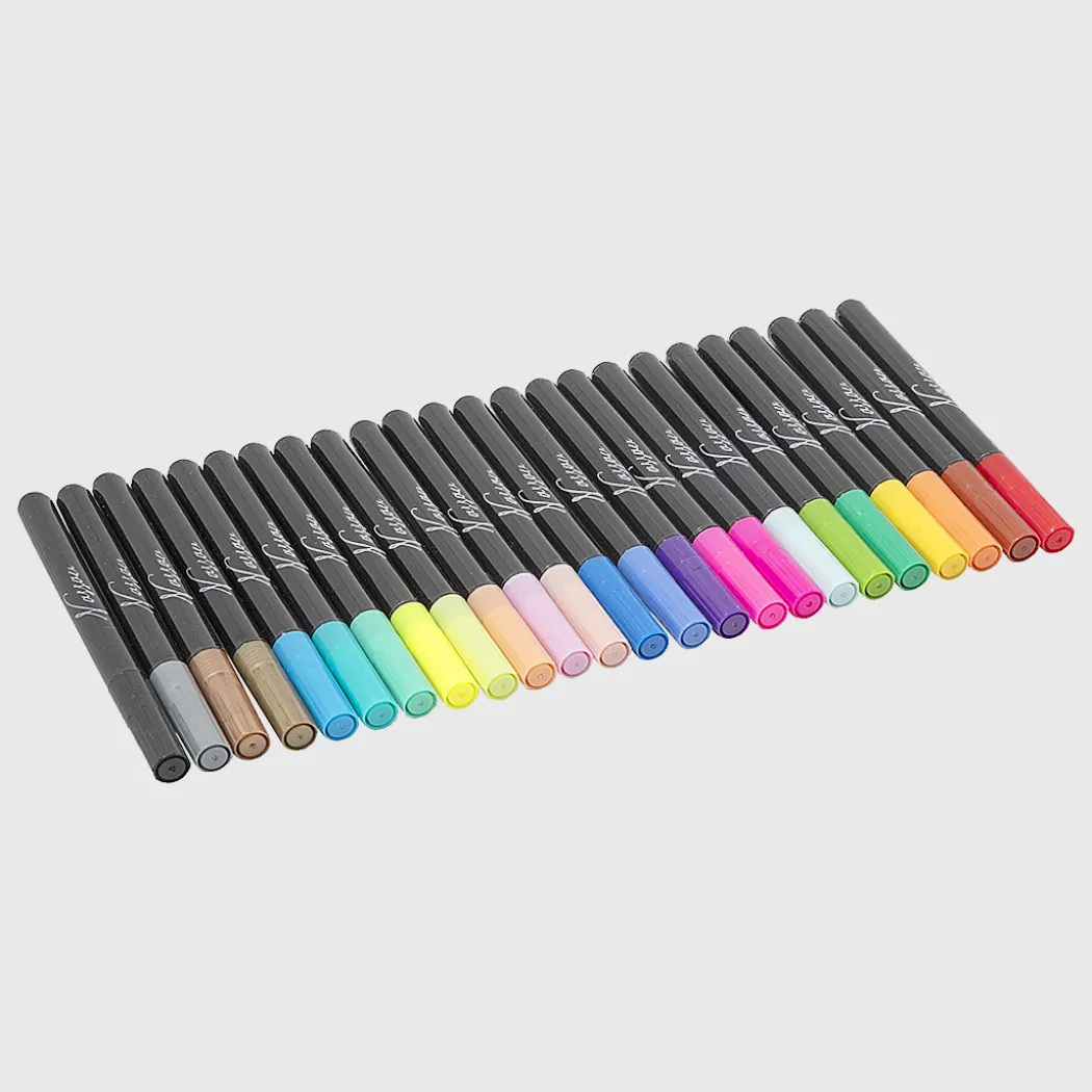 Glas- och porslinpennor 24-set