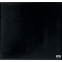 Glastavla Nobo 30x30 cm Svart