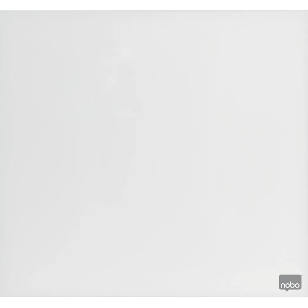 Glastavla Nobo 30x30 cm Vit