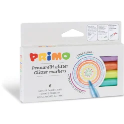 Glitter-markers 6-set
