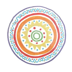 Glitter-markers 6-set