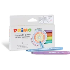 Glitter-markers 6-set