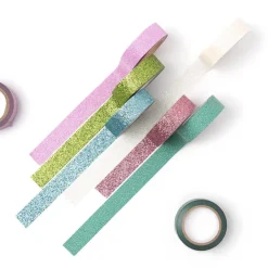 Glittertejp Lila 3-pack