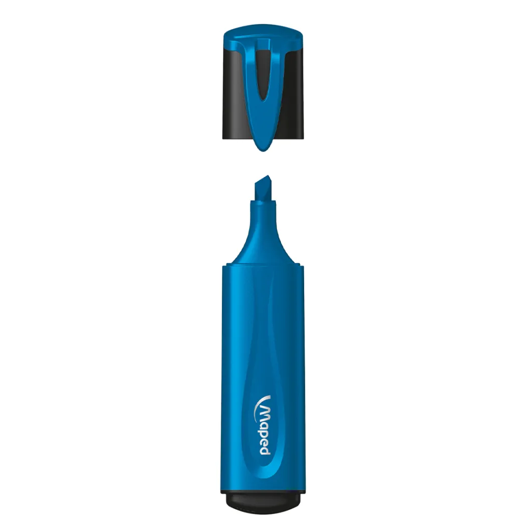 Glittriga överstrykningspennor Metallic 4-pack