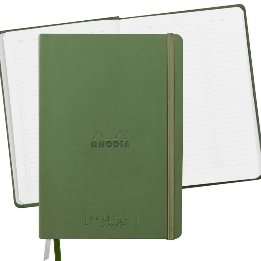 GoalBook Creation A5 Sage (Vitt papper)