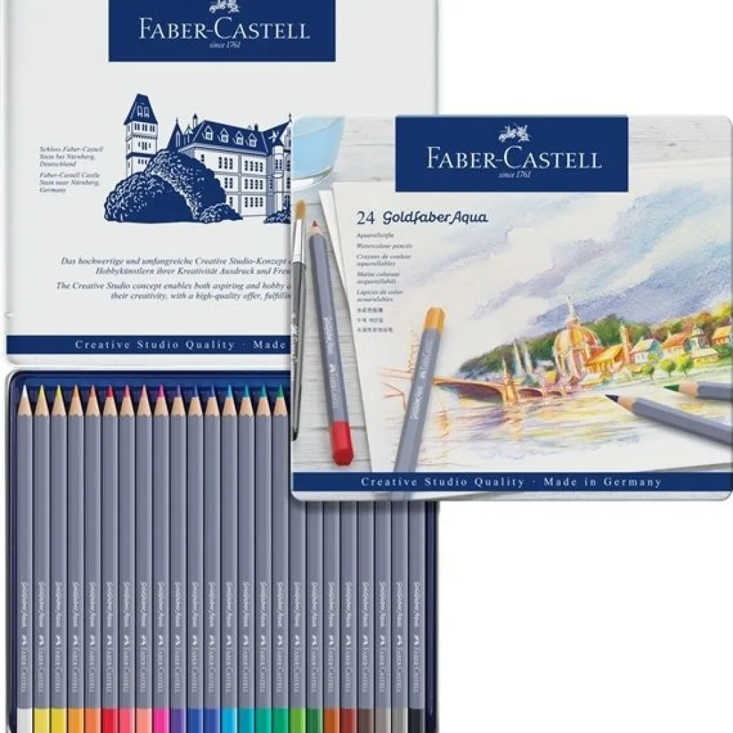 Goldfaber Aqua Akvarellpennor 24-set