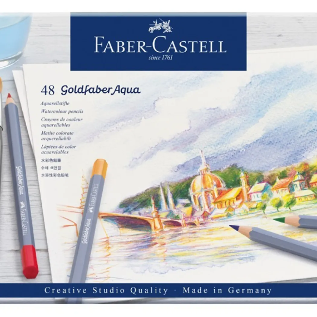 Goldfaber Aqua Akvarellpennor 48-set