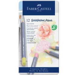 Goldfaber Aqua Akvarellpennor 12-set Pastell