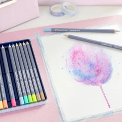 Goldfaber Aqua Akvarellpennor 12-set Pastell