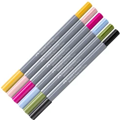 Goldfaber Aqua Dual Marker 6-set Lettering