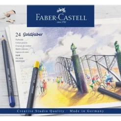 Goldfaber Färgpennor 24-set