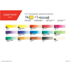 Gouachefärg Studio 15-set