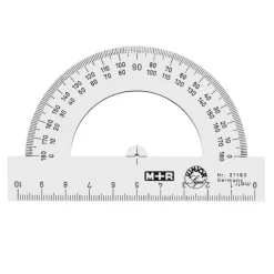 Gradskiva Halvcirkel 180°