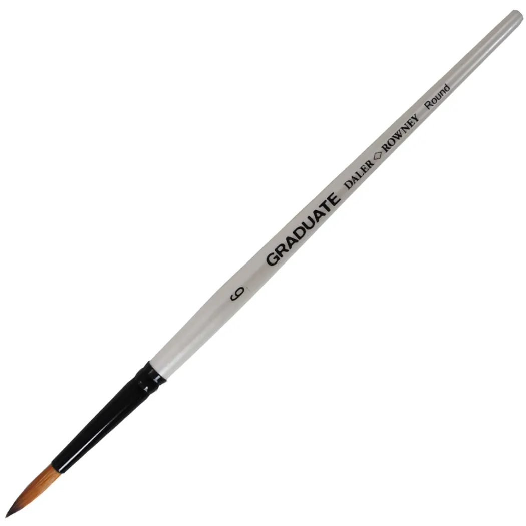 Graduate Syntetpensel Rund Strl 6