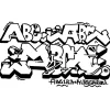 Graffiti Coloring Book