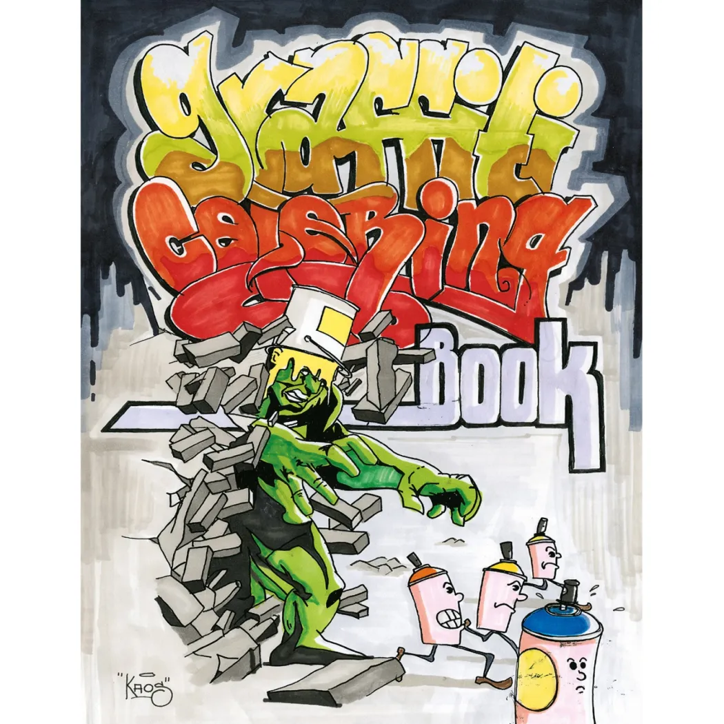 Graffiti Coloring Book