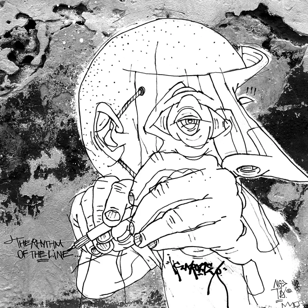 Graffiti Coloring Book 2: Characters