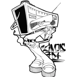 Graffiti Coloring Book 2: Characters