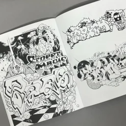 Graffiti Style Coloring Book