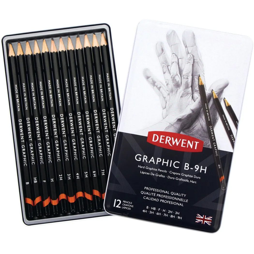 Graphic Blyerts 12-set B-9H