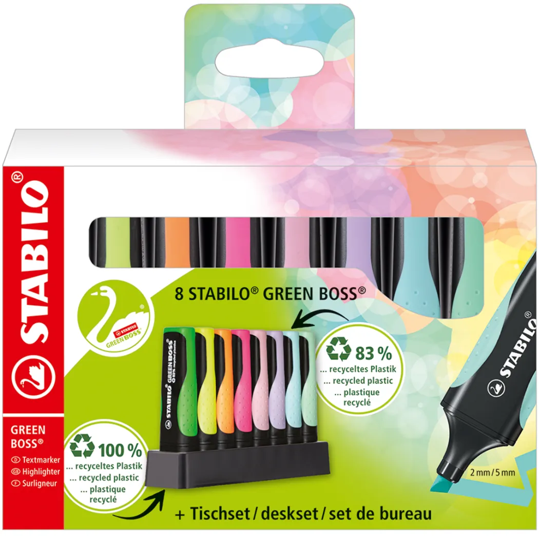 Green Boss Deskset