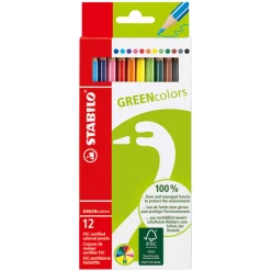 GreenColors Färgpennor 12-pack